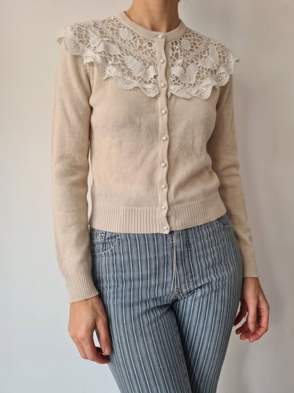 1970's Victorian Style Sweater
